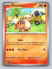 2023 Pokemon Card Scarlet & Violet Growlithe 31/198