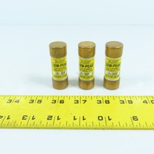 Buss LPJ-25SP Low-Peak 25A Dual Element Time Delay Fuses Lot Of 3