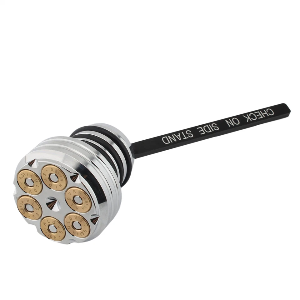 Chrome Oil Dipstick For Harley Davidson Softail 2000-2017 All Models - Изображение 4 из 4