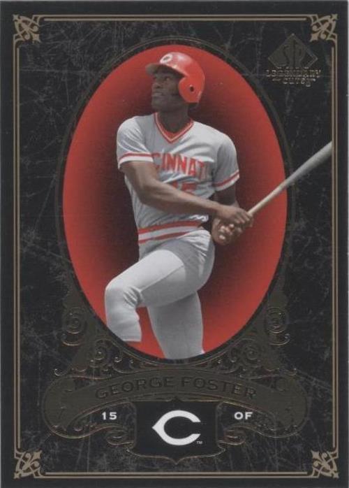 2007 SP Legendary Cuts - George Foster #26 - 1 of 1