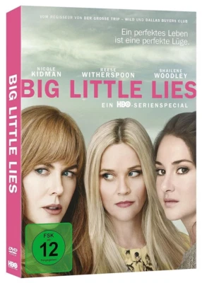 Big Little Lies (2017)[3 DVD/Neu/OVP]  Nicole Kidman, Reese Witherspoon und Shai - Bild 1 von 3