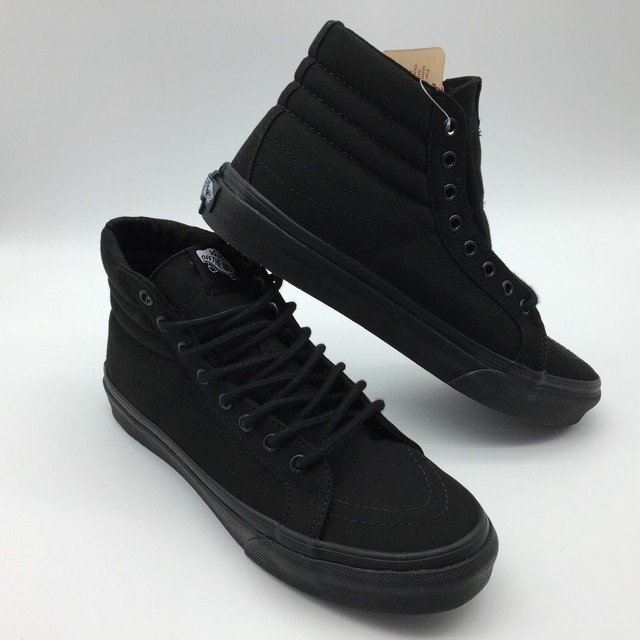 sk8 hi slim black