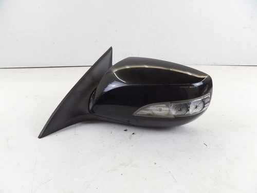 Hyundai Genesis Coupe Left Side Door Mirror Black BK1 10-12 Broken Turn Signal