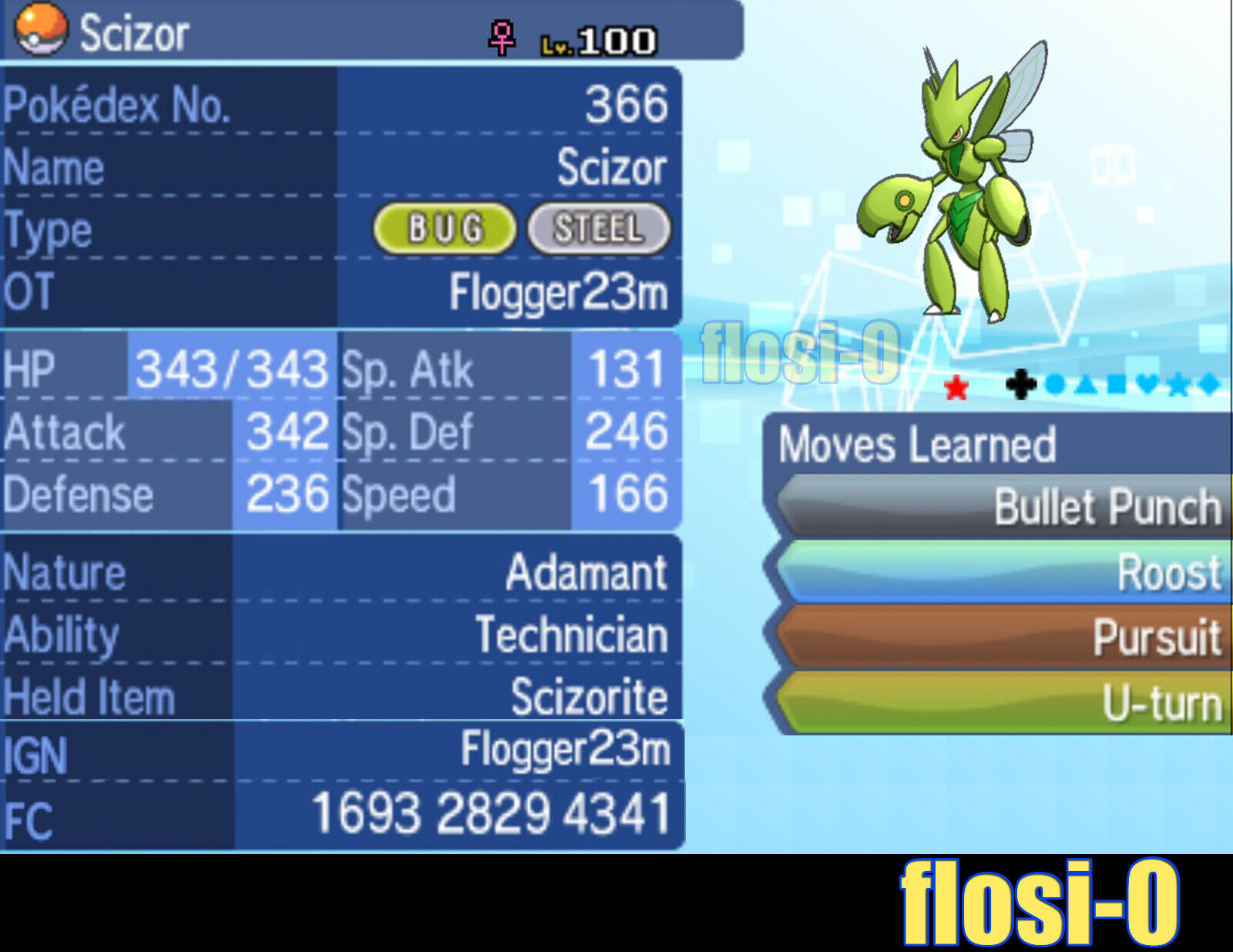 Pokemon 10212 Shiny Mega Scizor Pokedex: Evolution, Moves, Location, Stats