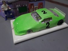 1/24 slot car trinity spider 4'' flexi hawk-R tested on wood track. runs good