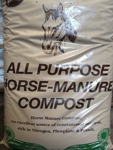 6 lb All Natural Horse Manure Compost. Aged. Sun dried. Plant