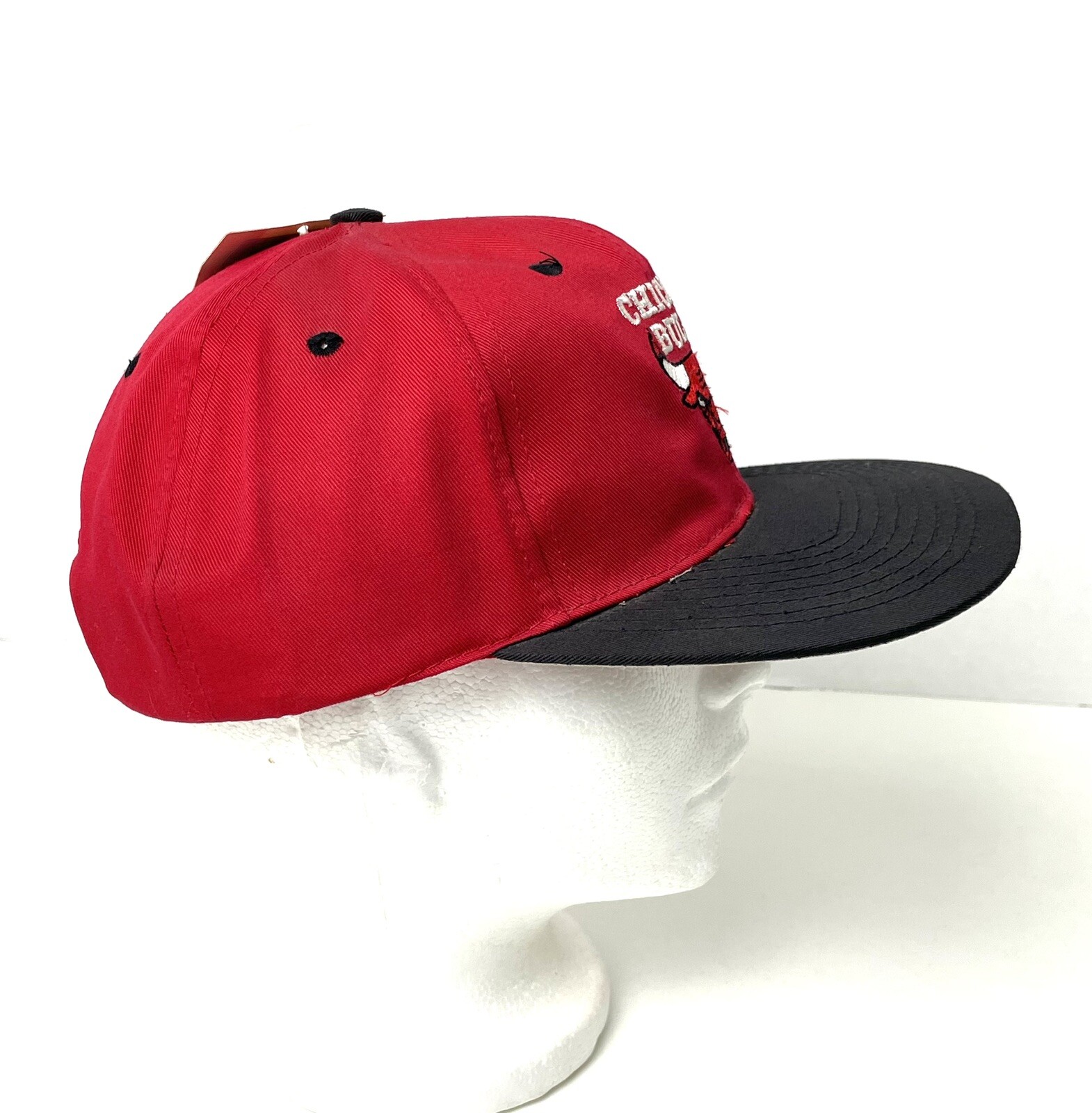 Vintage NWT Chicago Bulls Drew Pearson Companies SnapBack Hat Cap NBA Basketball