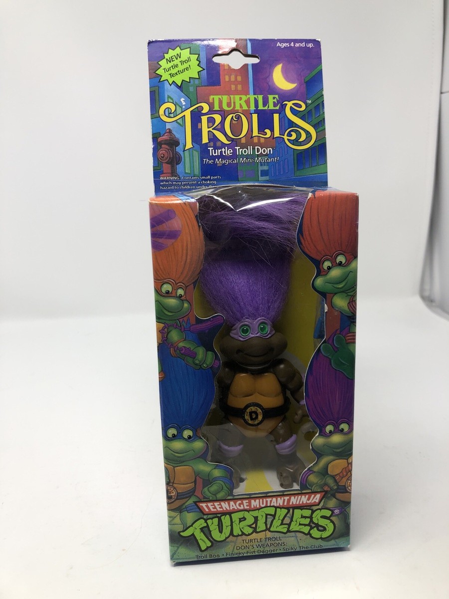 アメコミ Playmates TURTLE TROLLS Turtle Troll Playmates Turtle Troll Don Teenage Mutant Ninja Turtles | eBay