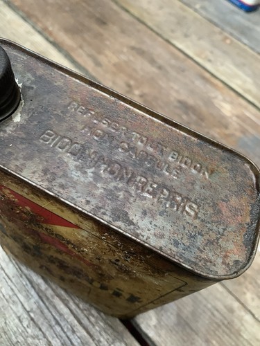 Mobiloil Gargoyle AF Öldose 40er Jahre Deko Garage Oldtimer Vespa Scooter 2 L 🏁 - Bild 16 von 23