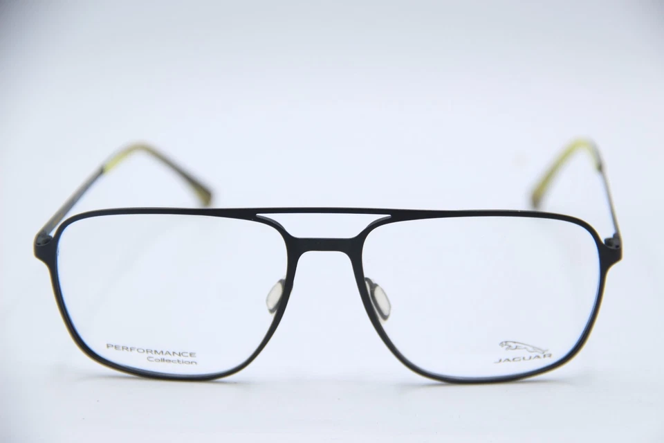 NUEVAS GAFAS JAGUAR MOD.33833-1204 MIL MATE NEGRO VERDE AUTÉNTICAS 55-16 Foto 2 de 4