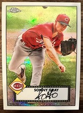 2021 Topps Series 1 Sonny Gray 1952 Topps Chrome Redux #TC52-47 Reds