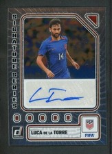 2023-24 LUCA DE LA TORRE AUTO PANINI DONRUSS SIGNATURE SERIES FIFA AUTOGRAPHS