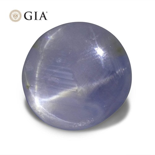 11.99ct Oval Cabochon Blue Star Sapphire GIA Certified - Picture 13 of 15