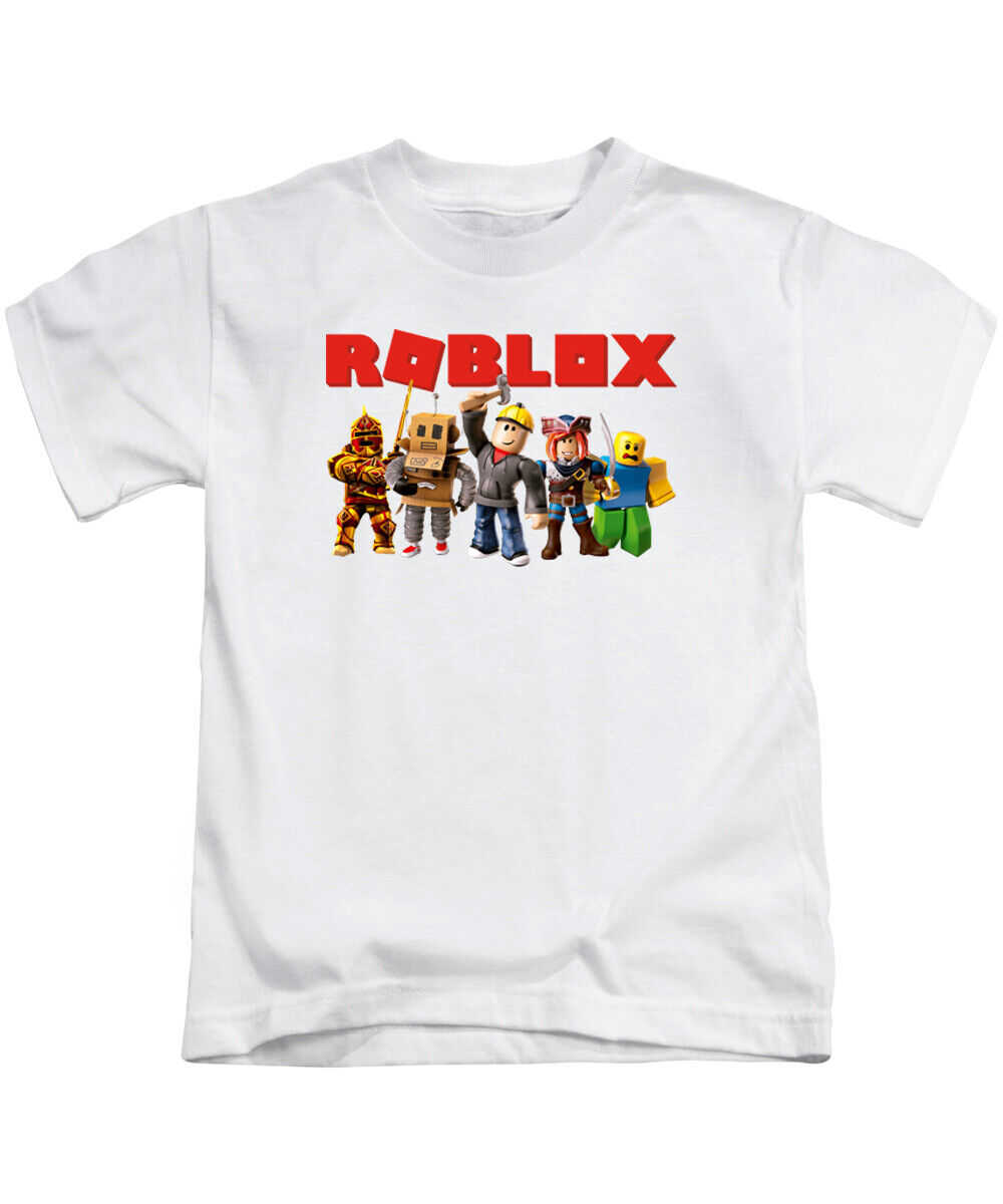 Roblox Girl Characters Kids Printed T-Shirt Various Sizes