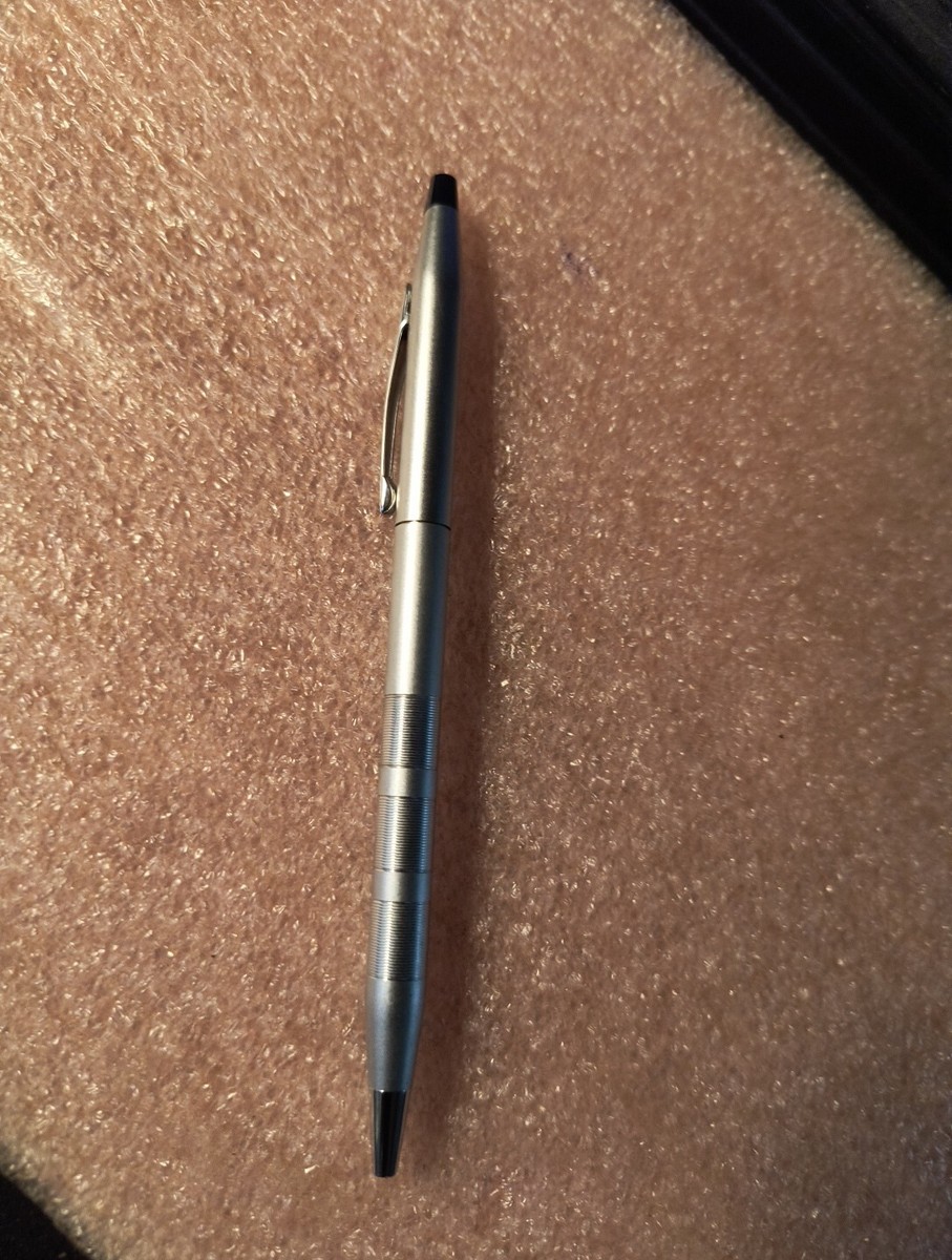 Cross Classic Century Ballpoint Pen Titanium Gray, Blue Ink | eBay