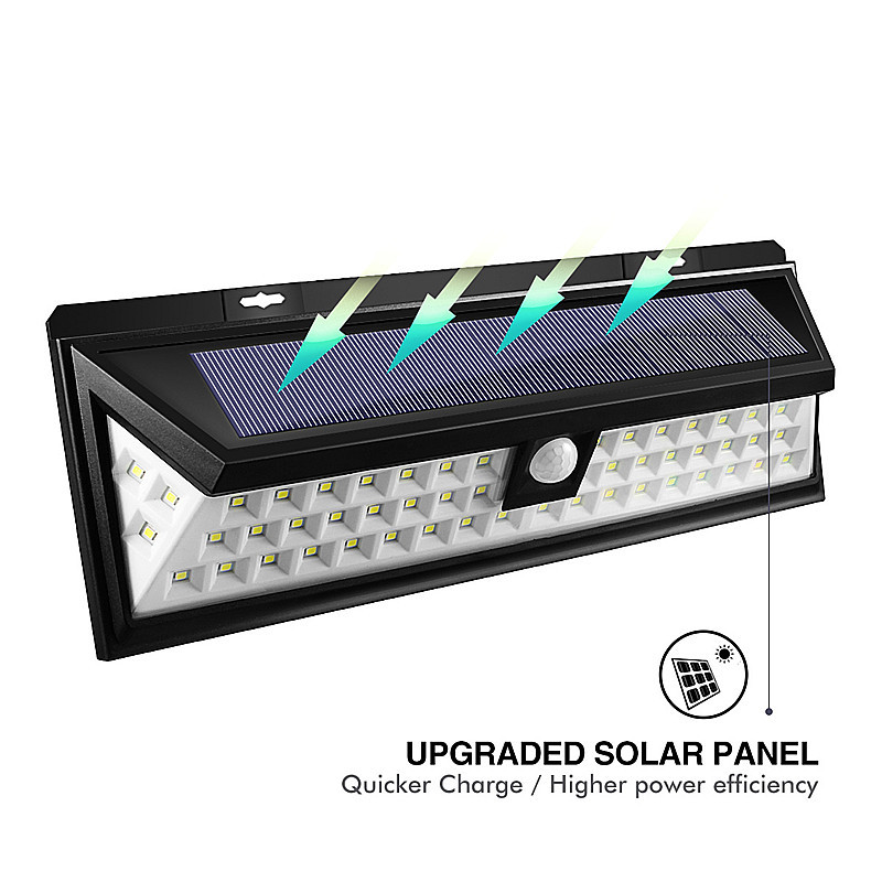 Litom Solar Lights Outdoor 54 Led Super Bright Wide Angle Powered Litom Solar Lights Outdoor 54 Led Super Bright Wide Angle Powered Light Wireless