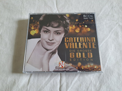 Caterina Valente - Die große Gold-Edition (5 CDs) NEU