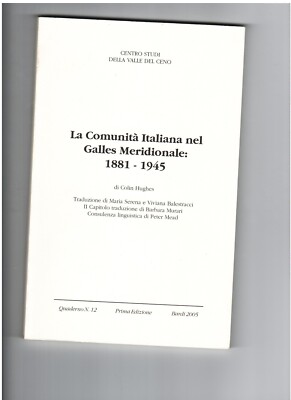 BARDI, Parma, DIE ITALIENISCHE GEMEINSCHAFT IN SÜDWALES Auswanderung, 2005