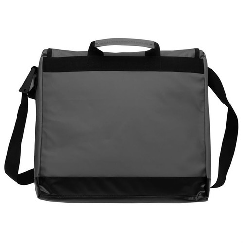 Everlast PVC Messenger Courier Laptop Shoulder Bag Satchel Black or Grey Bag - Picture 20 of 20