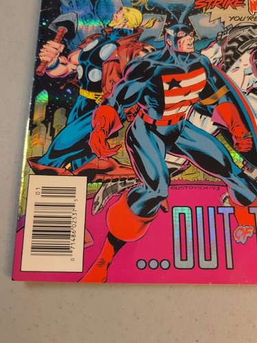 Avengers: The Terminatrix Objective #1 (1993, Marvel) VF- Kang 1st App Alioth EX - Picture 8 of 24