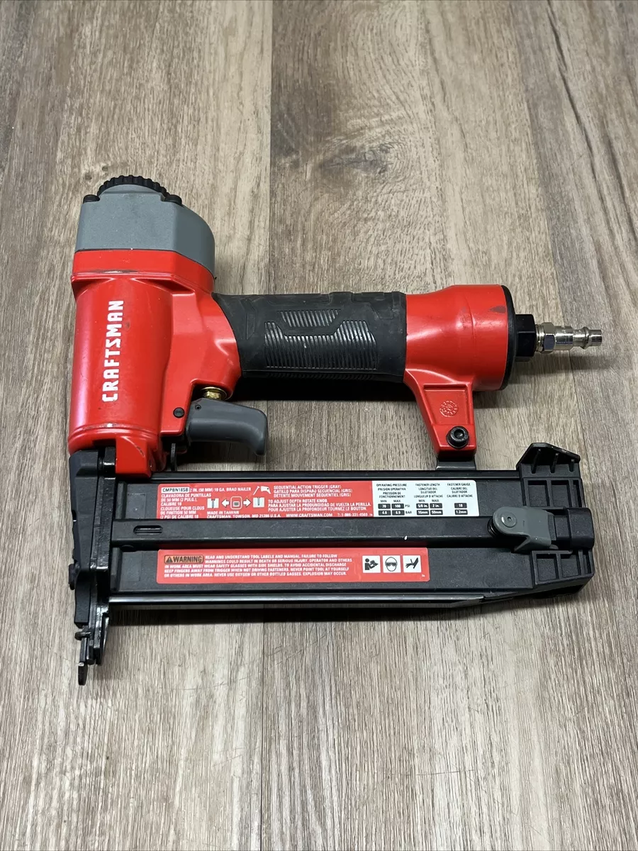 Craftsman CMPBN18SB 18GA Pneumatic Straight Brad Nailer