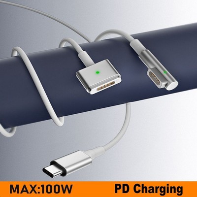 Indicator Light PD Charging Cable 100W Charging Cord for Macbook Air Pro