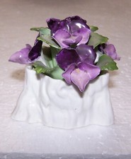 Ansley Fine Bone China Bouquet November Violets