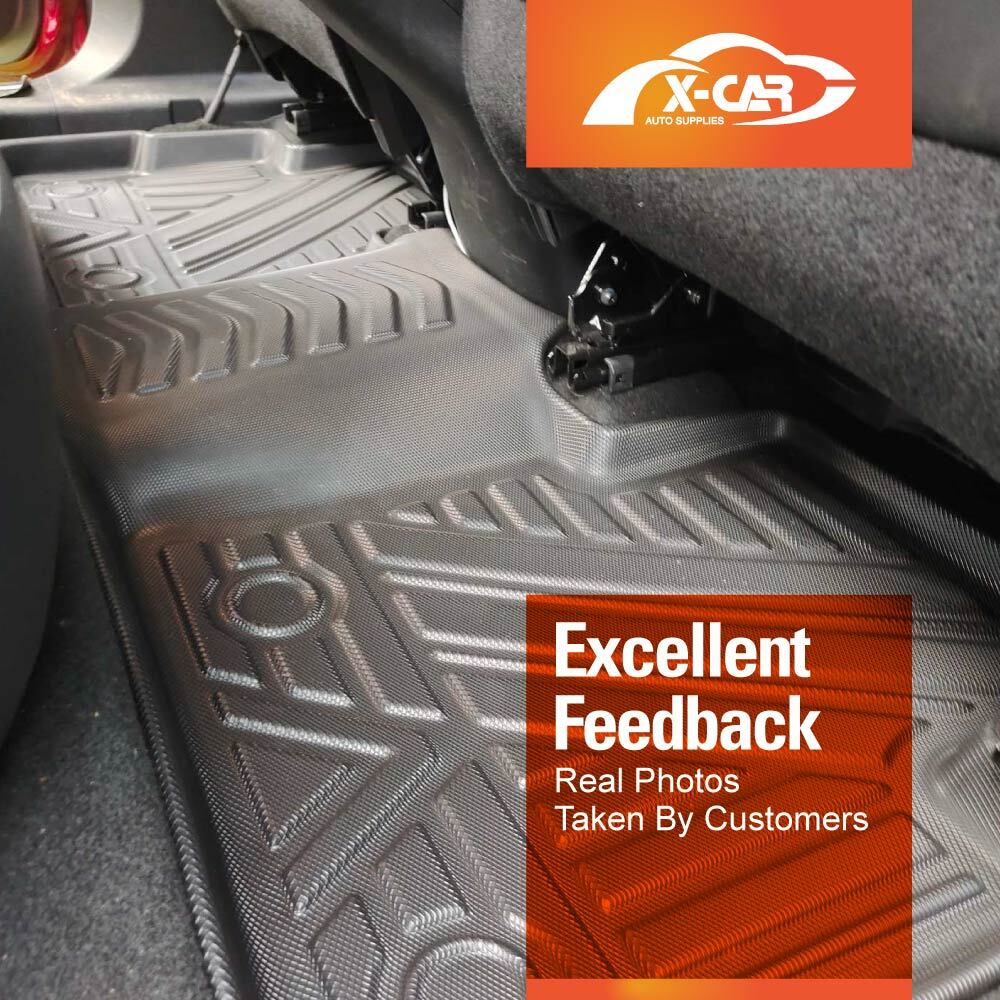 Heavy Duty Floor Car Cargo Boot Liner Back Seat Kick Mats for Haval H6