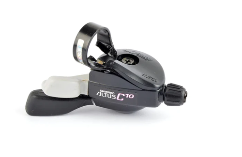 NOS/NEW SHIMANO ALTUS C10 ST-CT10 Mountain MTB 3 speed LEFT Shifter - 第 1/3 張圖片