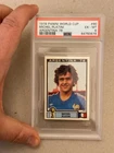 Argentina 78 Panini Michel Platini Rookie Stickers #90 PSA 6