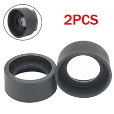 1 Pair Eye Cups Foldable Rubber Eye Guards Caps for 34-38mm Microscope Eyepiece