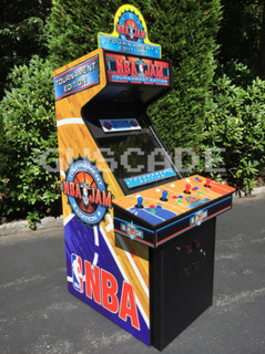 NBA JAM Tournament Edition Arcade Machine NEW Full Size Plays OVR 1024 GUSCADE 