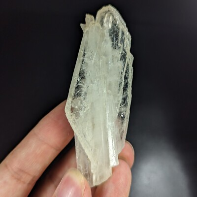 Wing Shape Structure Clear Quartz Crystal From Baluchistan Pakistan, 49 Grams