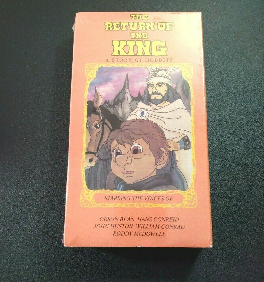The Return of the King: A Story of Hobbits VHS,1991 Animated