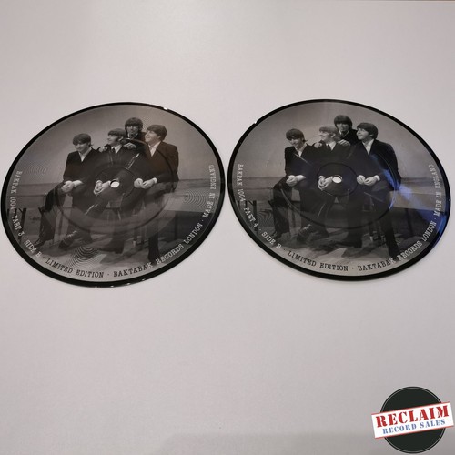 the beatles interview picture disc collection 7" 4 x picture vinyl record VG - Picture 6 of 7
