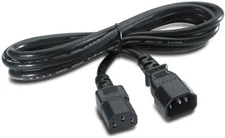 10-pack NEW 10Ft Heavy Duty C13 to C14 Power Cord Extension Black