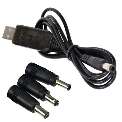 HQRP USB auf Dc 12V Step-Up Kabel für Seagate Serie Externe Festplatte Kabel