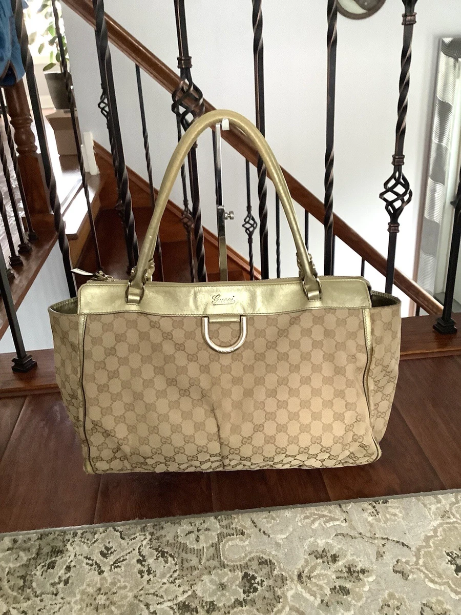 Authentic gucci deals tote bag