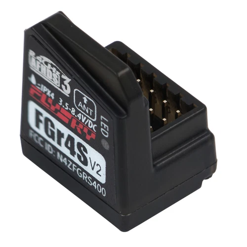 Flysky FGR4S V2 2.4G AFHDS Receiver for Flysky NB4 PL18 Transmitter RC Car Boat - Picture 4 of 10