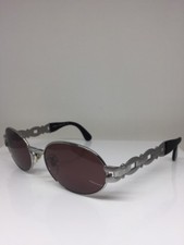 New Vintage Fendi SL 7058 Sunglasses Mod. SL 7058 C. 589 Silver Made in Italy