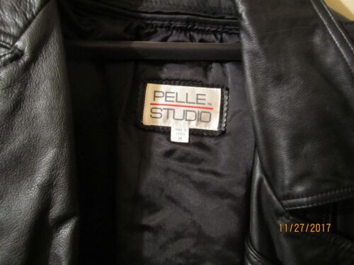 Men's Leather Coat / full length - Picture 3 of 5
