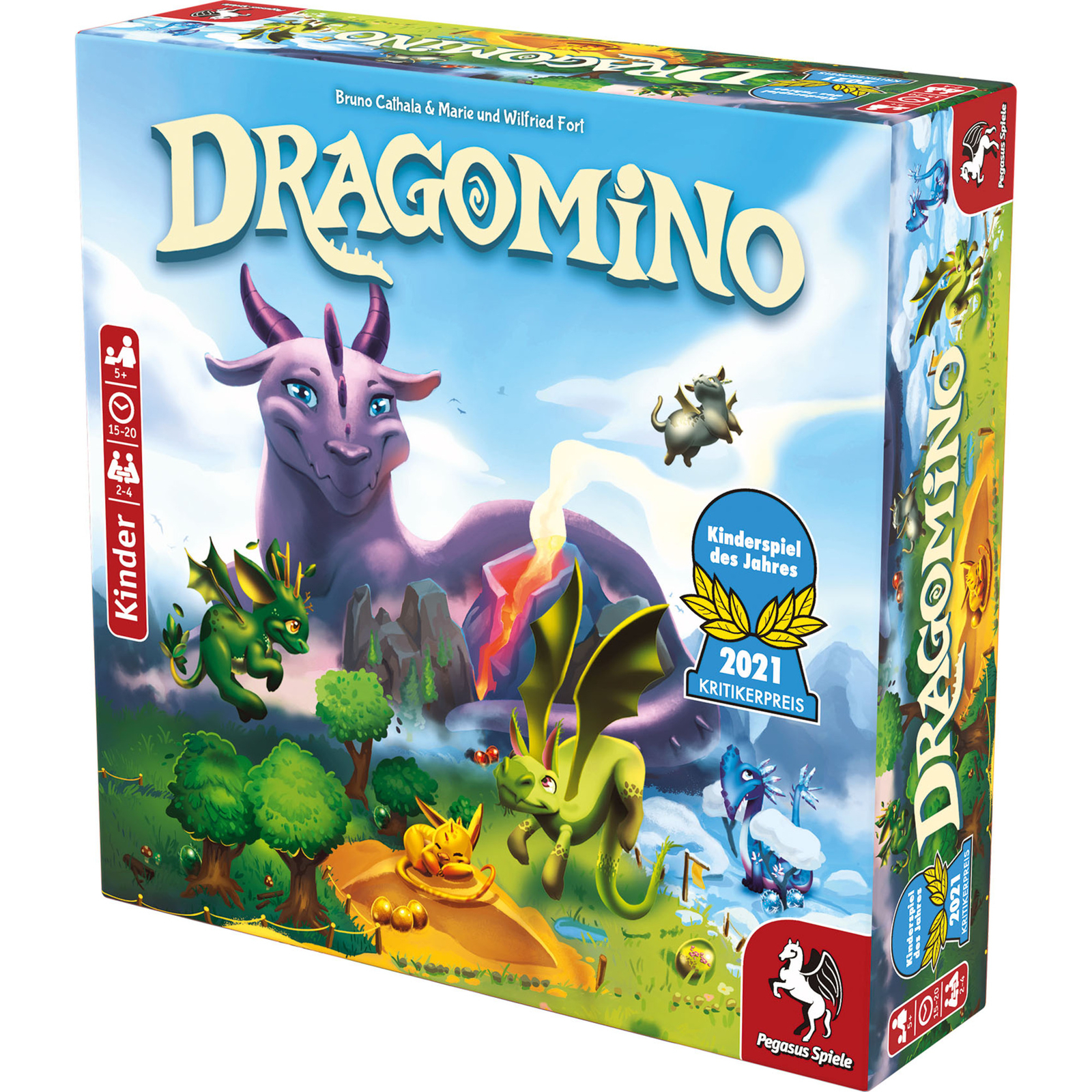 Thumbnail - Pegasus Dragomino, Brettspiel