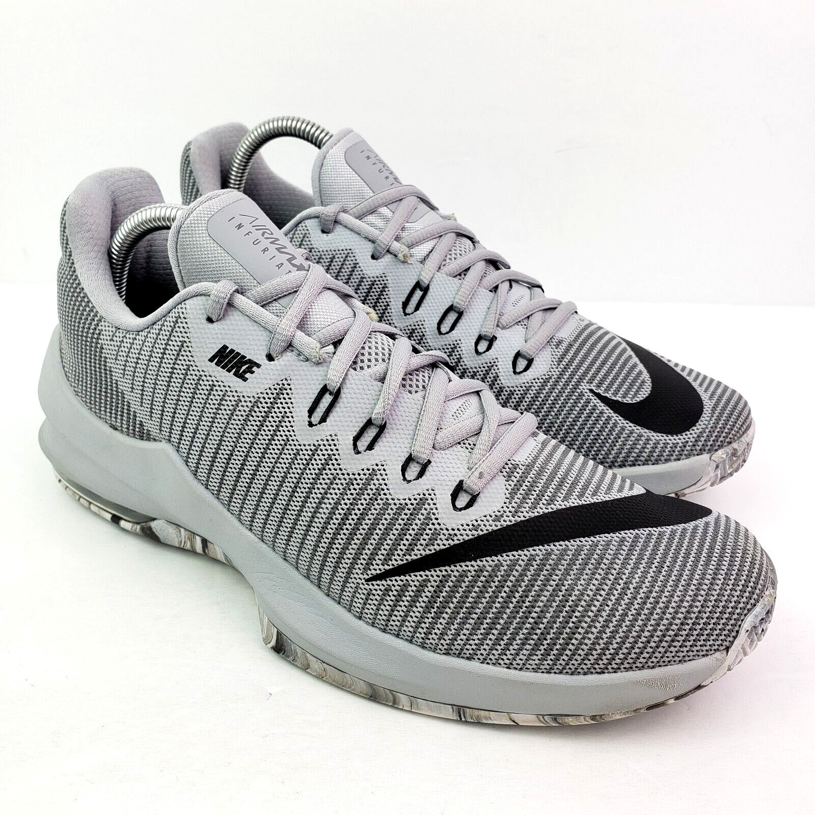 Nike Air Max Infuriate 2 Low Mens Size 8 Wolf Grey Basketbal