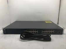 Cisco Catalyst 3560 WS-C3560-24PS-E 24-Port Ethernet Switch w/ Power Cord