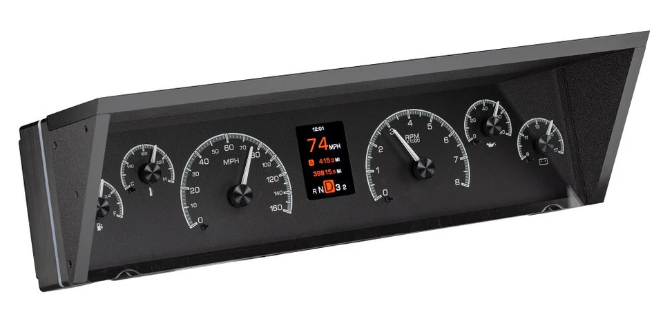 Sistema de calibre analógico Dakota Digital 1977-90 Chevy Caprice Impala HDX-77C-CAP-K Foto 3 de 4
