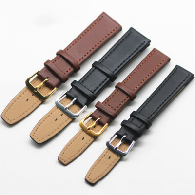 Premium Genuine Cowhide Leather Strap Handmade 10-22 mm Watch Band