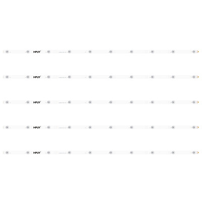 HPUY JL.D580A1330-365AS-M LED Backlight Strips (5)  for Sharp/Hisense TV 6sets