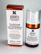 Kiehls Powerful-Strength Line-Reducing & Dark Circle Vitamin C Eye Serum 0.5oz