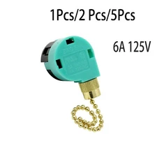 For Hunter Harbor Breeze Hampton Bay Fan Zing Ear ZE-268S6 3 Speed 4 Wire Switch