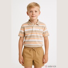 Boy's 2 piece outfit NWT shorts XL 14 IZOD jeans short sleeve L 14/16 polo